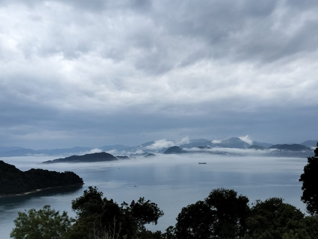 リゾートバイトの寮からの景色